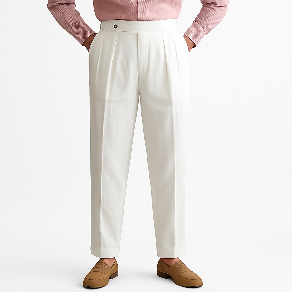 leinenhose weiß