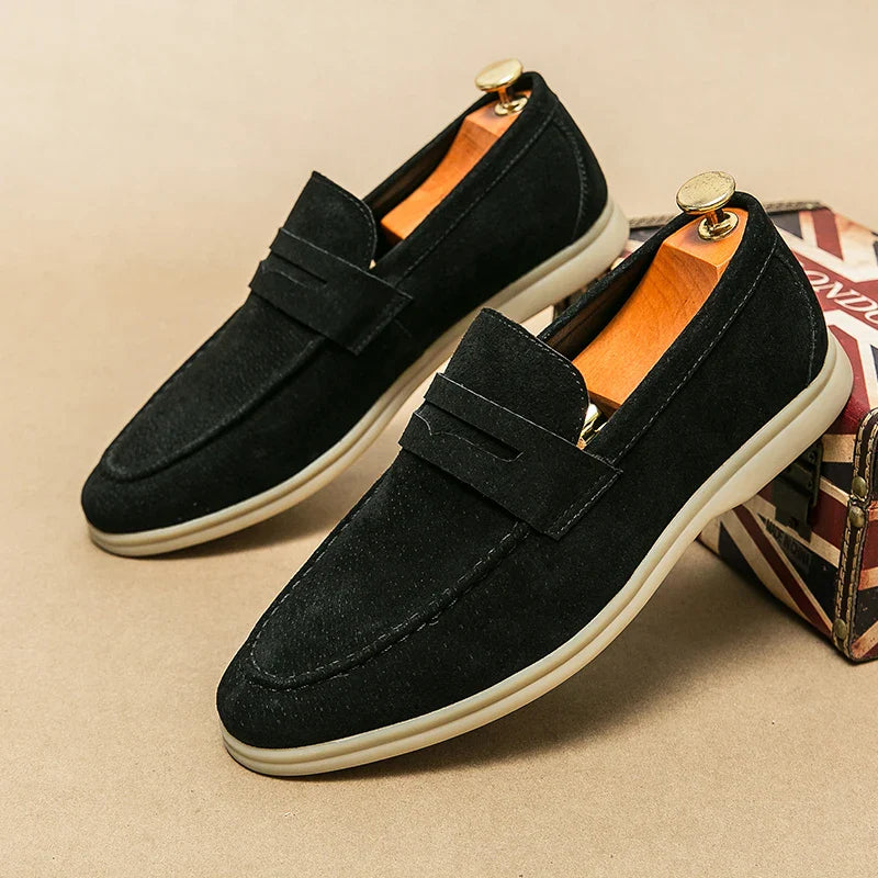 Herren Loafers aus Wildleder | Old Money 