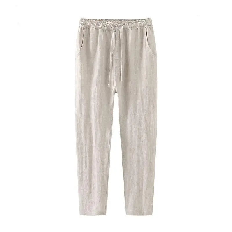 Leinenhose Herren Beige | Old Money 
